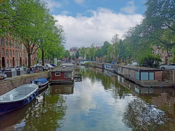 Foto Della Città Amsterdam Nei Paesi Bassi — Foto Stock