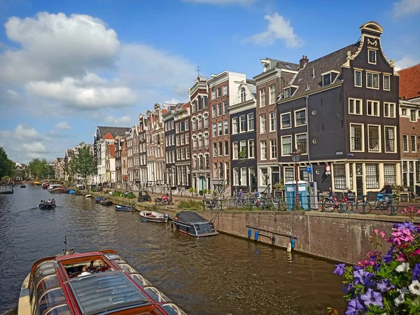 Foto Della Città Amsterdam Nei Paesi Bassi — Foto Stock