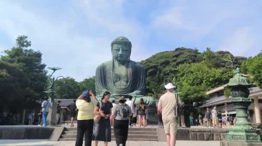Kotoku-in tapınağındaki Kamakura 'nın Yüce Buda' sı.