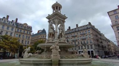 Place des Jacobins Çeşmesi, Lyon, Fransa