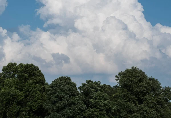 Утворення Хмар Небі Явище Погоди Метеорології — стокове фото