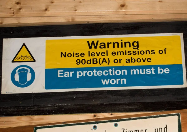 Hearing Protection Workplace Safety Human Ear — Stock Photo, Image