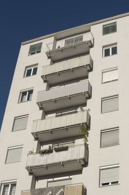 bir apartmanda balkon, mimari ve konut binasının tasarımı