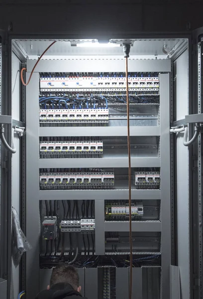 electrical distribution board and fuses as part of an electrical supply system