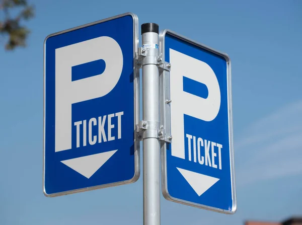parking meter or pay and display machine for purchasing a ticket