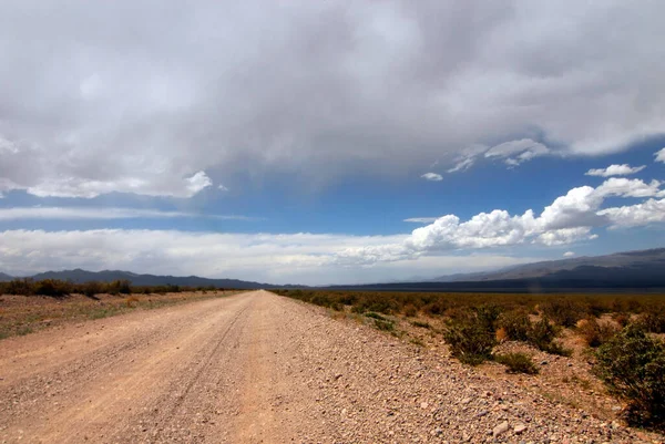 Carreteras Tráfico Parque Nacional Leoncito Argentina — Foto de Stock