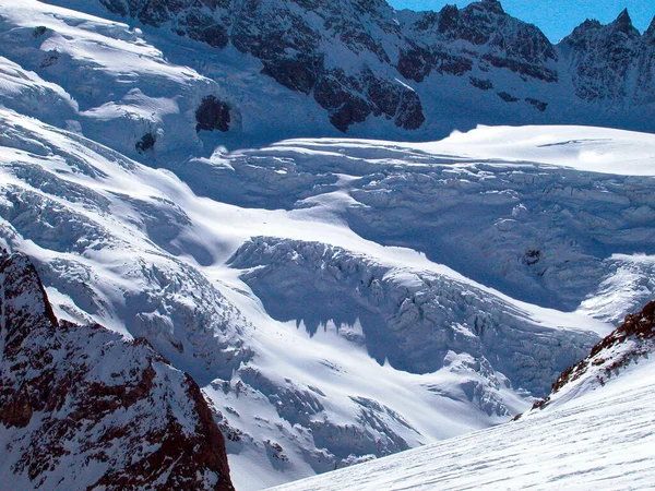 Gleccser Természet Hegyek Alpok — Stock Fotó