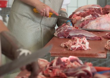 Et, iş ve gıda ile ticaret ve kasap