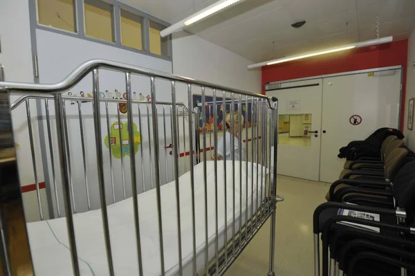 Lit Hôpital Occupation Lit Dans Les Soins Santé Système Médical — Photo