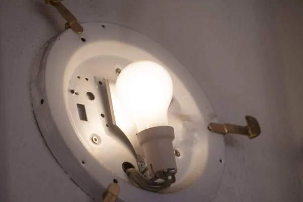 a light bulb for the electric lighting in a building