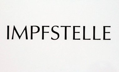 Bir hastalığın yayılmasına karşı aşı merkezi.