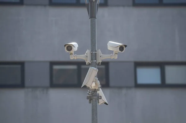 ビデオ監視 カメラやCctvの観察と監視 — ストック写真