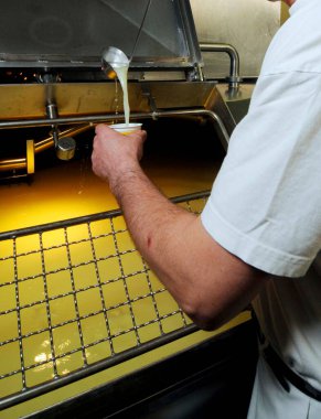 Endüstriyel gıda üretiminde peynir üreticisi olarak çalışıyor.