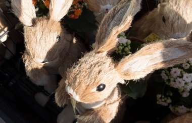 Paskalya Tavşanı Paskalya yumurtalarını getiren bir semboldür.