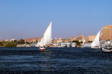 Nil nehrinde iç rota ve nehir nakliyesi, hareketlilik