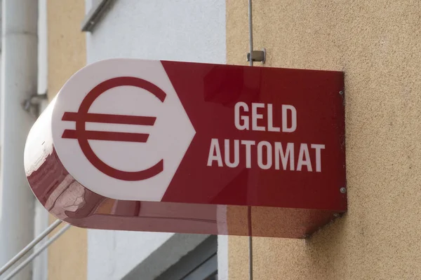 Automatizált Bankjegykiadó Automata Atm Vagy Készpénz Előfizető Automata — Stock Fotó