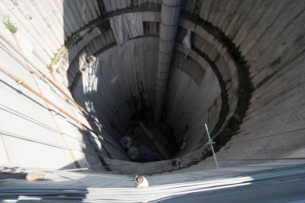 Road Tunnel Construction Highway Bypassing Mountains Connection Roads — Stock Photo, Image