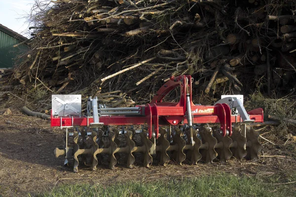 Maquinaria Tecnologia Agricultura Equipamentos Ferramentas Para Trabalho Campo — Fotografia de Stock