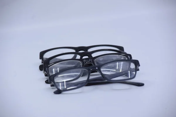 Gafas Con Montura Como Ayuda Visual Para Miopía Hipermetropía —  Fotos de Stock