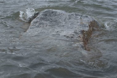 Su hızının ve türbülansın arttığı nehir kesiminde hızlı