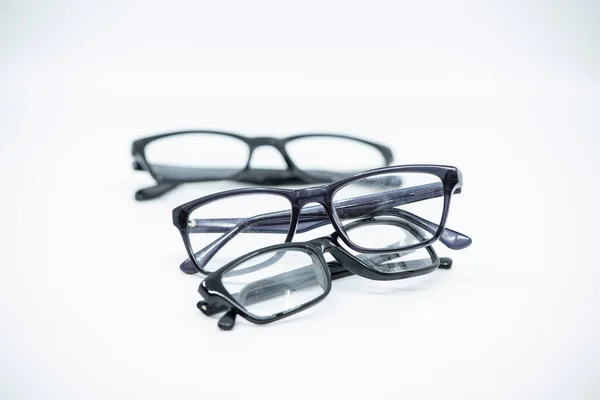 Lunettes Optiques Avec Monture Comme Aide Visuelle Pour Myopie Myopie — Photo