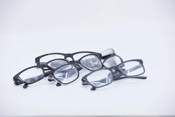 Gafas Vista Con Montura Como Ayuda Visual Para Miopía Hipermetropía —  Fotos de Stock