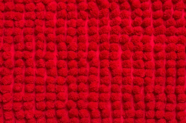 Red Background Material Close Fabric Texture Background — Stock Photo, Image