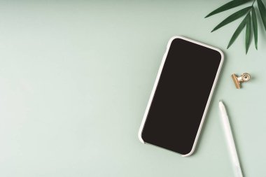 boş ekranlı akıllı telefon 