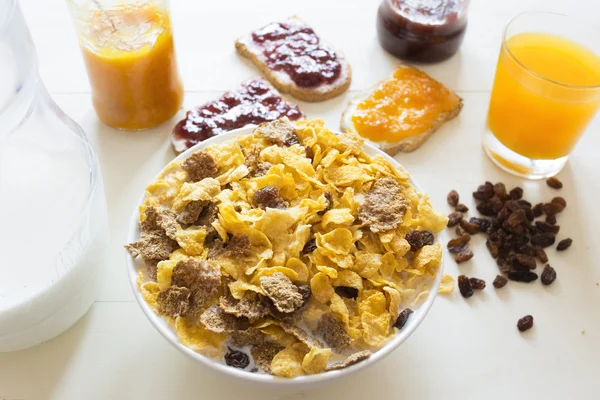sabahları lezzetli bir breakfask