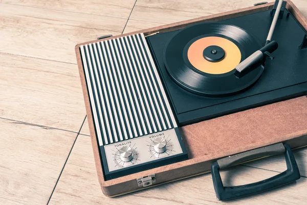 Retro gramofone vintage — Fotografia de Stock