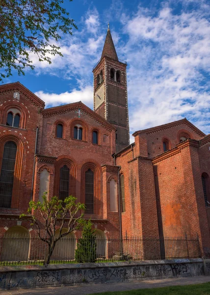 Basilika Sant Eustorgio Informationen — Stockfoto