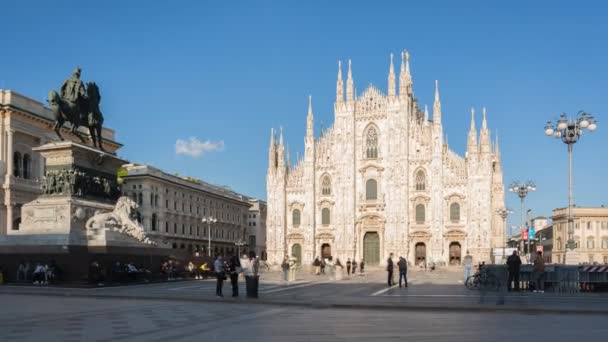 3 maggio duomo time lapse 2 — Vídeos de Stock