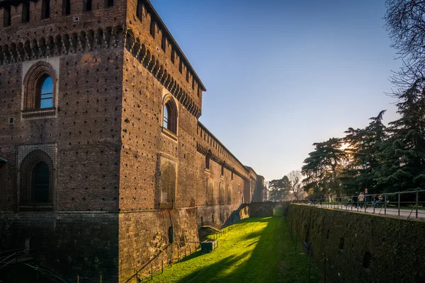 Castelul Milano — Fotografie, imagine de stoc