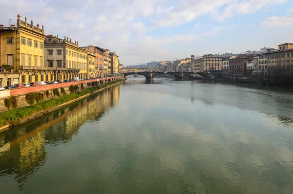 Arno river — Stock Photo, Image