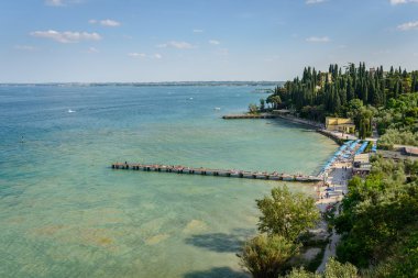 Panorama Garda Gölü gün