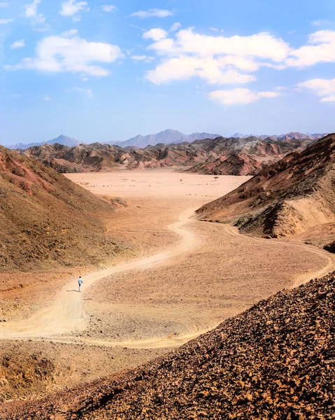 Yalnız bir adam — Stok fotoğraf