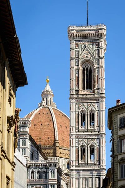 Dome and Giotto Tower — Stock Photo, Image