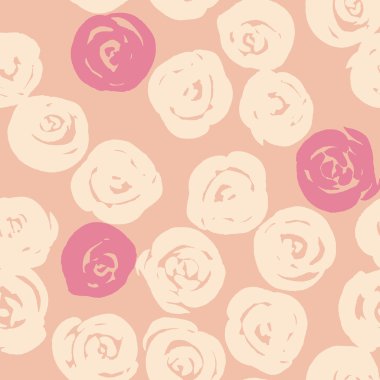 parlak pembe Güllü desen