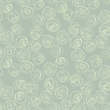 Güllü Çiçeksiz Desen