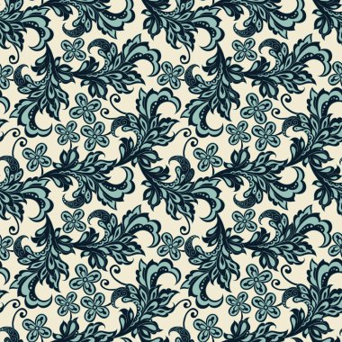 Vintage çiçek desenli