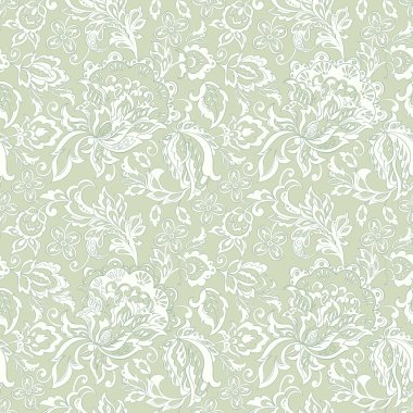 Etnik çiçek deseni