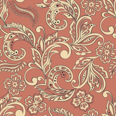 Kusursuz çiçek deseni 