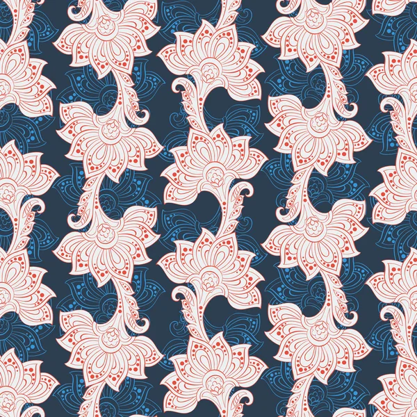 Hint tarzı çiçek desenli.