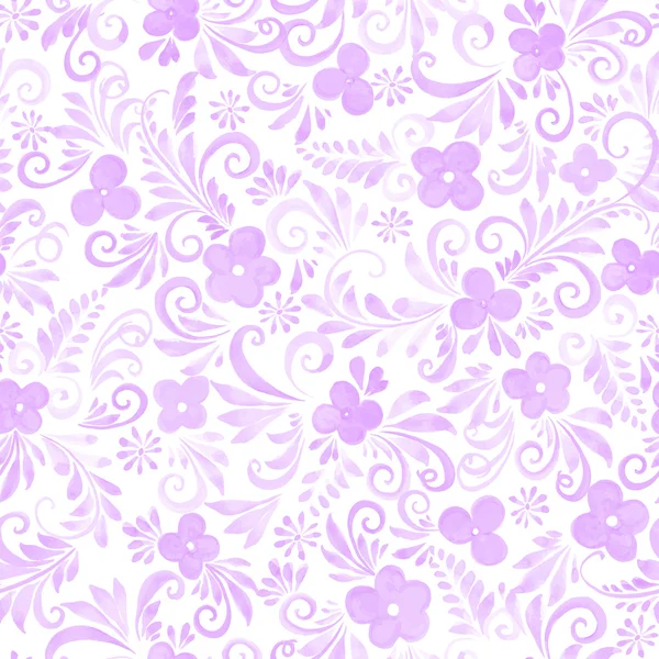 Fleurs motif sans couture — Image vectorielle