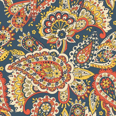 Paisley pürüzsüz desen
