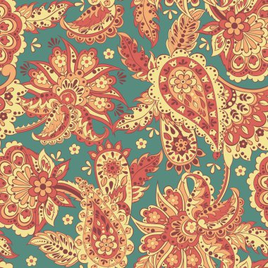 Paisley pürüzsüz desen