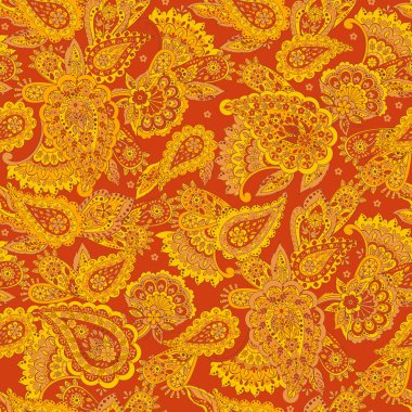 Paisley pürüzsüz desen