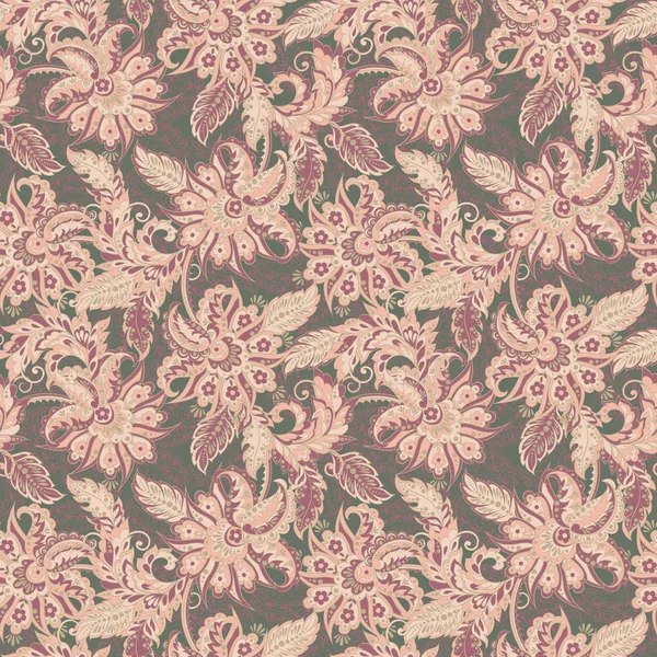 Motif floral sans couture — Image vectorielle