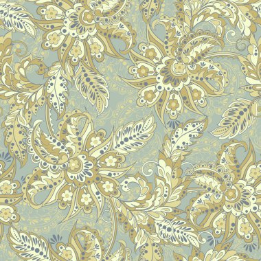 folklorik çiçek deseni