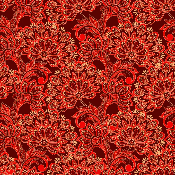 Vintage motif floral — Image vectorielle